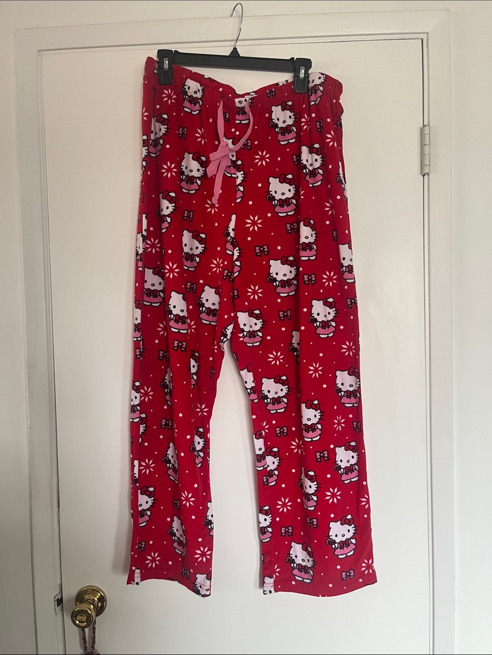 Hello Kitty Red Christmas Pajama Bottoms l